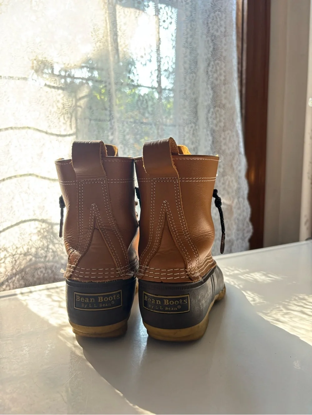 Brown Bean Boots - women’s size 9